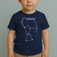 Orion Constellation Space Solar System Stars Astronomy Toddler T-Shirt thumb 2