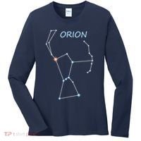 Orion Constellation Space Solar System Stars Astronomy Women's Long Sleeve Shirt thumb 0