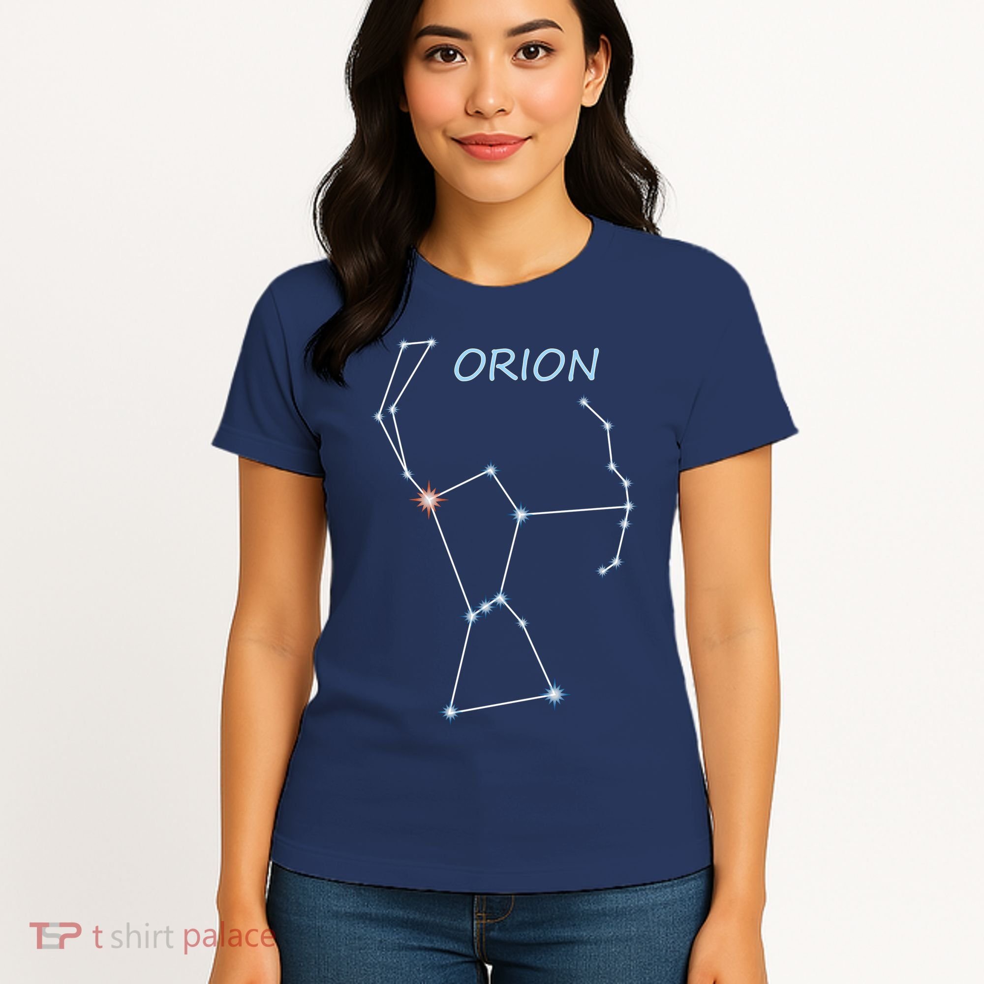 Orion Constellation Space Solar System Stars Astronomy Women's T-Shirt