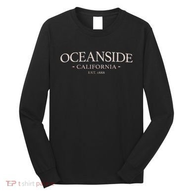 Oceanside California Simple Oceanside Ca Long Sleeve Shirt