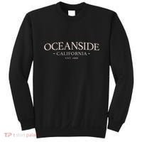 Oceanside California Simple Oceanside Ca Sweatshirt thumb 0