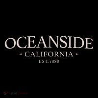 Oceanside California Simple Oceanside Ca Coaster thumb 2