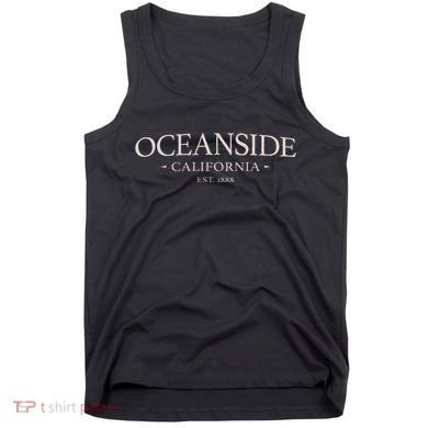 Oceanside California Simple Oceanside Ca Tank Top