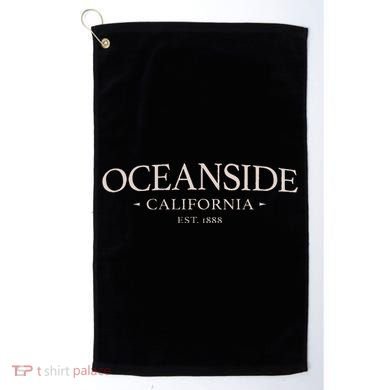 Oceanside California Simple Oceanside Ca Golf Towel