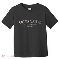Oceanside California Simple Oceanside Ca Toddler T-Shirt thumb 0