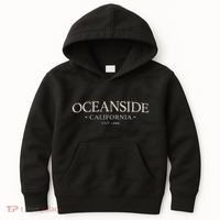 Oceanside California Simple Oceanside Ca Kids Hoodie thumb 0