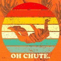 Oh Chute | Skydiving Skydive Sky Diving Skydiver Kati Licensed 12" Camo Cuffed Beanie thumb 2
