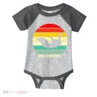 Oh Chute | Skydiving Skydive Sky Diving Skydiver Infant Baby Jersey Bodysuit thumb 0