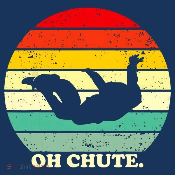 Oh Chute | Skydiving Skydive Sky Diving Skydiver Doggie Tank
