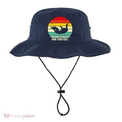 Oh Chute | Skydiving Skydive Sky Diving Skydiver Bucket Hat