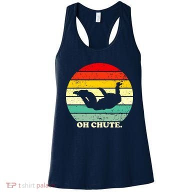 Oh Chute | Skydiving Skydive Sky Diving Skydiver Women's Tank Top