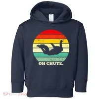 Oh Chute | Skydiving Skydive Sky Diving Skydiver Toddler Hoodie thumb 0