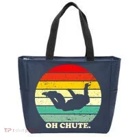 Oh Chute | Skydiving Skydive Sky Diving Skydiver Tote Bag thumb 0