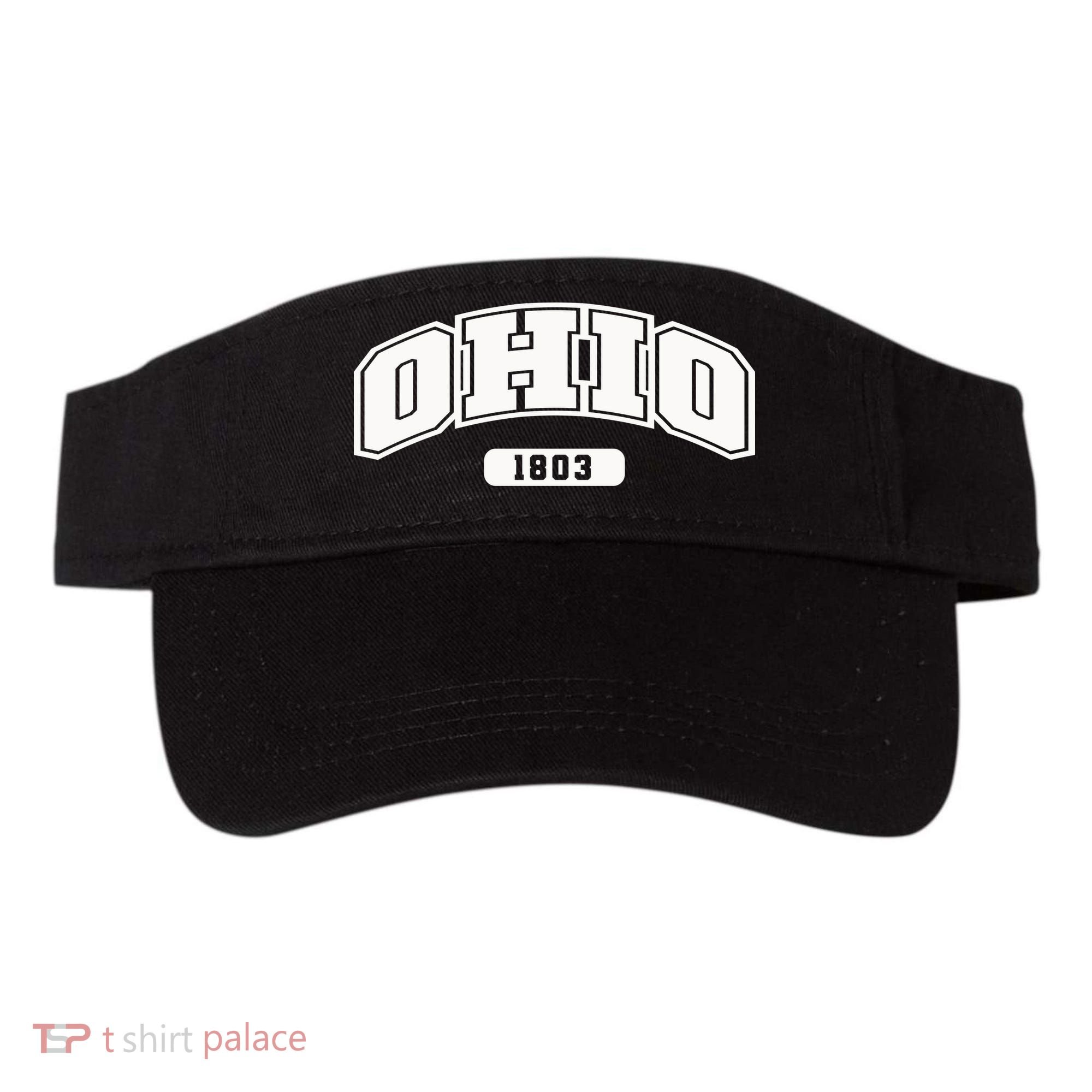 Ohio Collegiate Style 1803 Visor