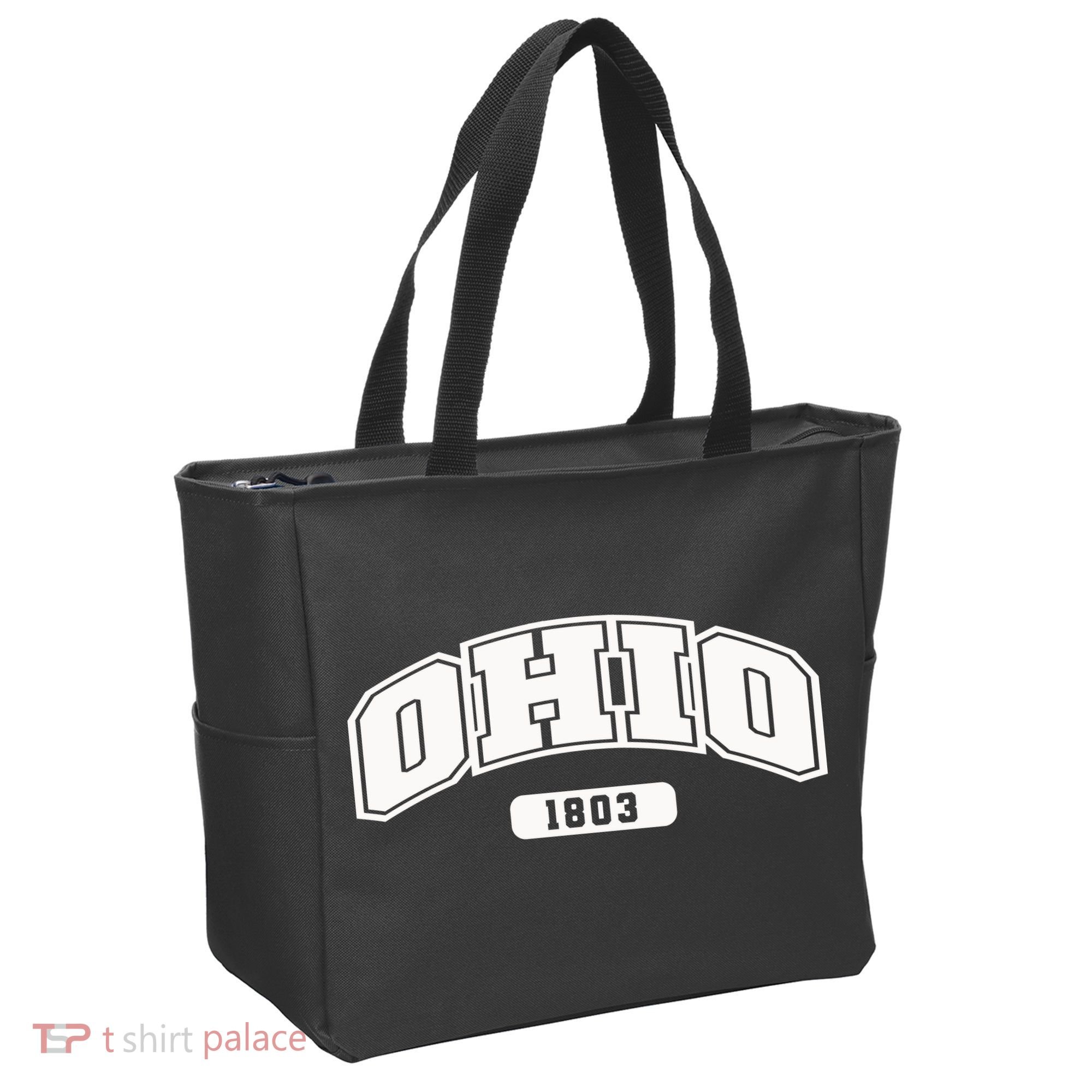 Ohio Collegiate Style 1803 Tote Bag