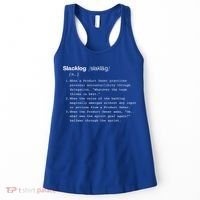 Office Comedy Scrum Master Agile Women's Tank Top thumb 0
