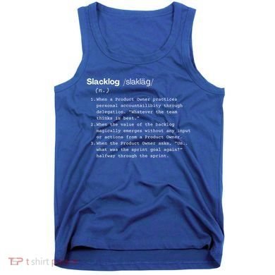 Office Comedy Scrum Master Agile Tank Top