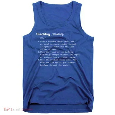 Office Comedy Scrum Master Agile Tank Top
