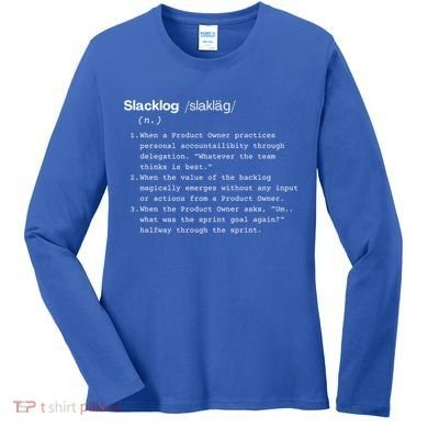 Office Comedy Scrum Master Agile Women's Long Sleeve Shirt