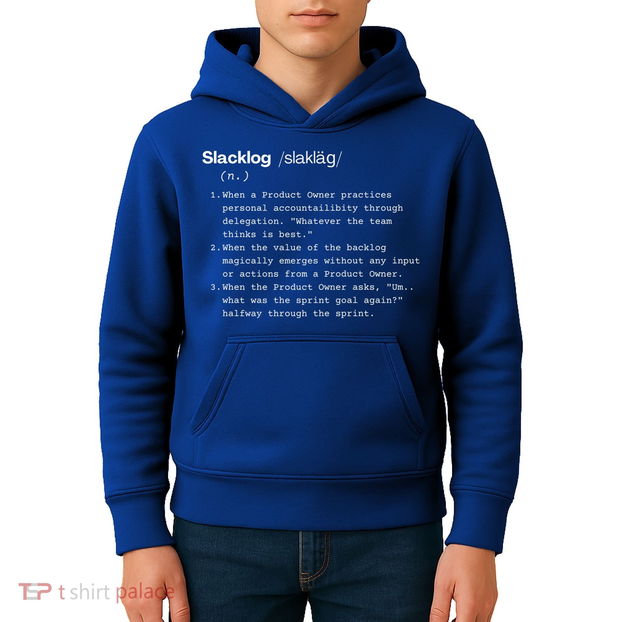 Office Comedy Scrum Master Agile Kids Hoodie