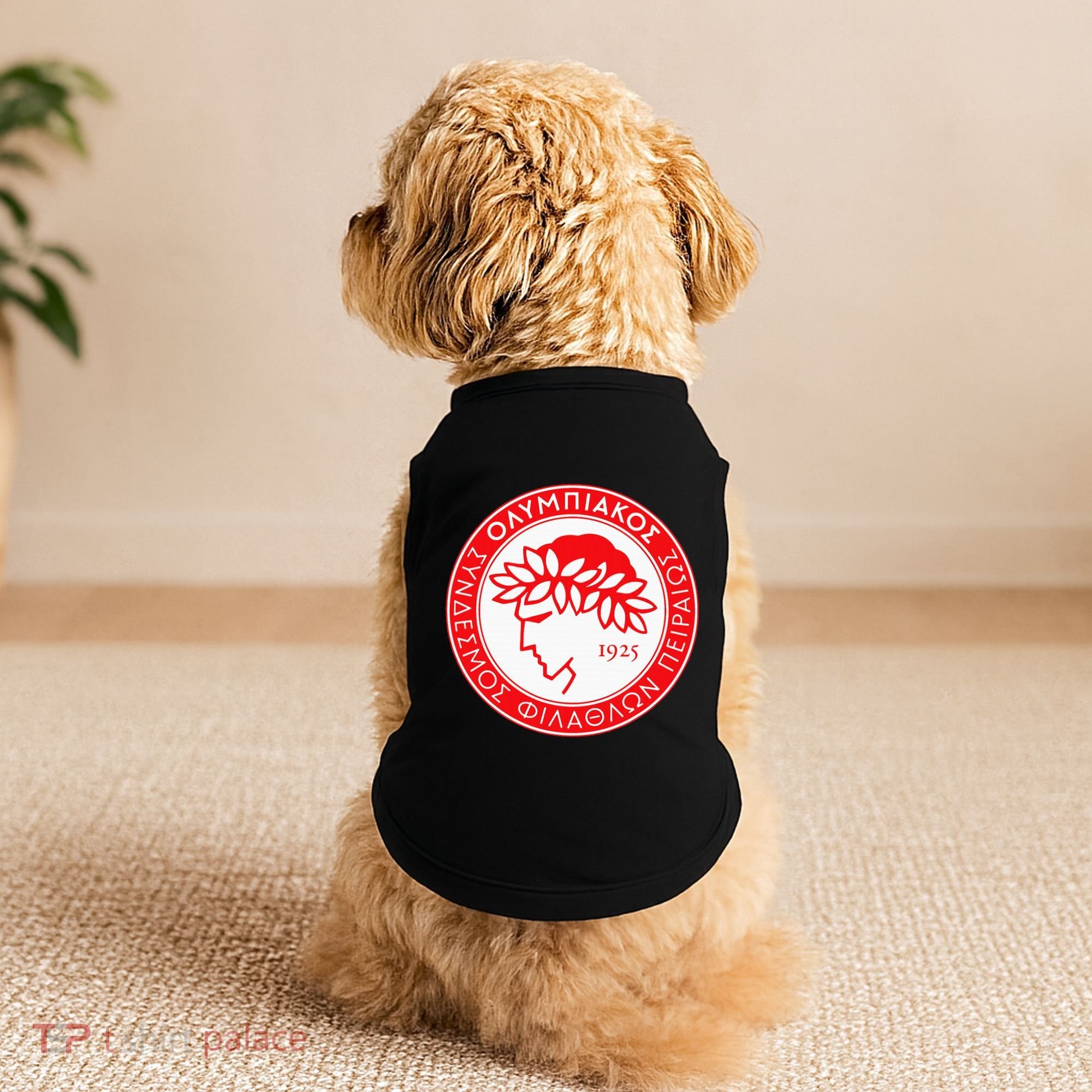 Olympiacos Club Supporter Fan Greece Greek Doggie Tank