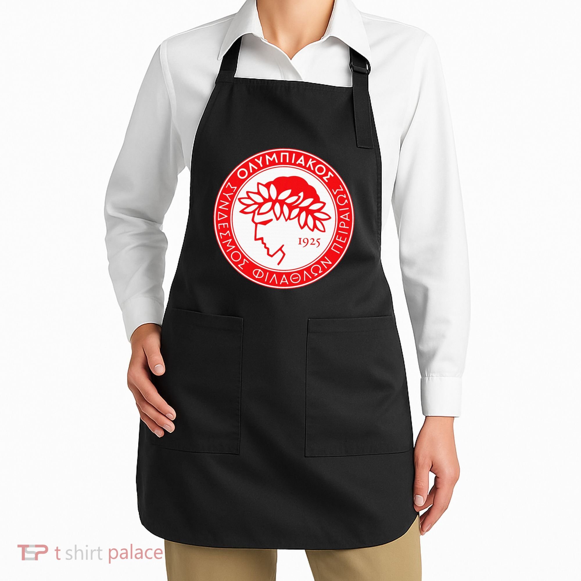 Olympiacos Club Supporter Fan Greece Greek Apron