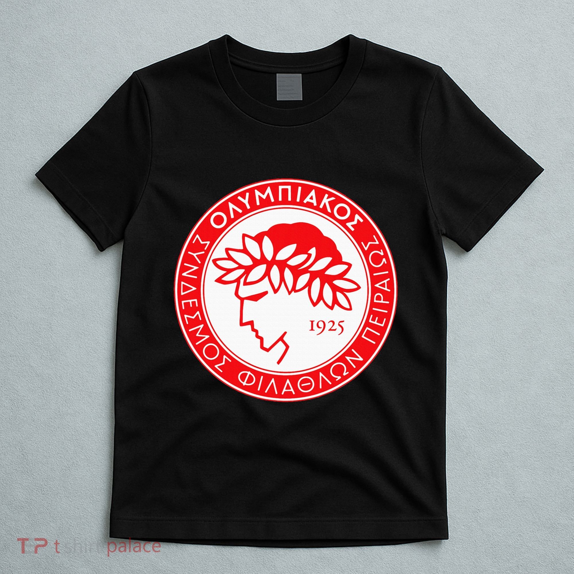 Olympiacos Club Supporter Fan Greece Greek T-Shirt