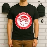 Olympiacos Club Supporter Fan Greece Greek T-Shirt thumb 6