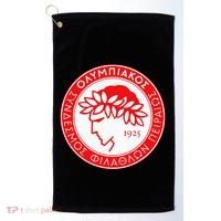 Olympiacos Club Supporter Fan Greece Greek Golf Towel thumb 0
