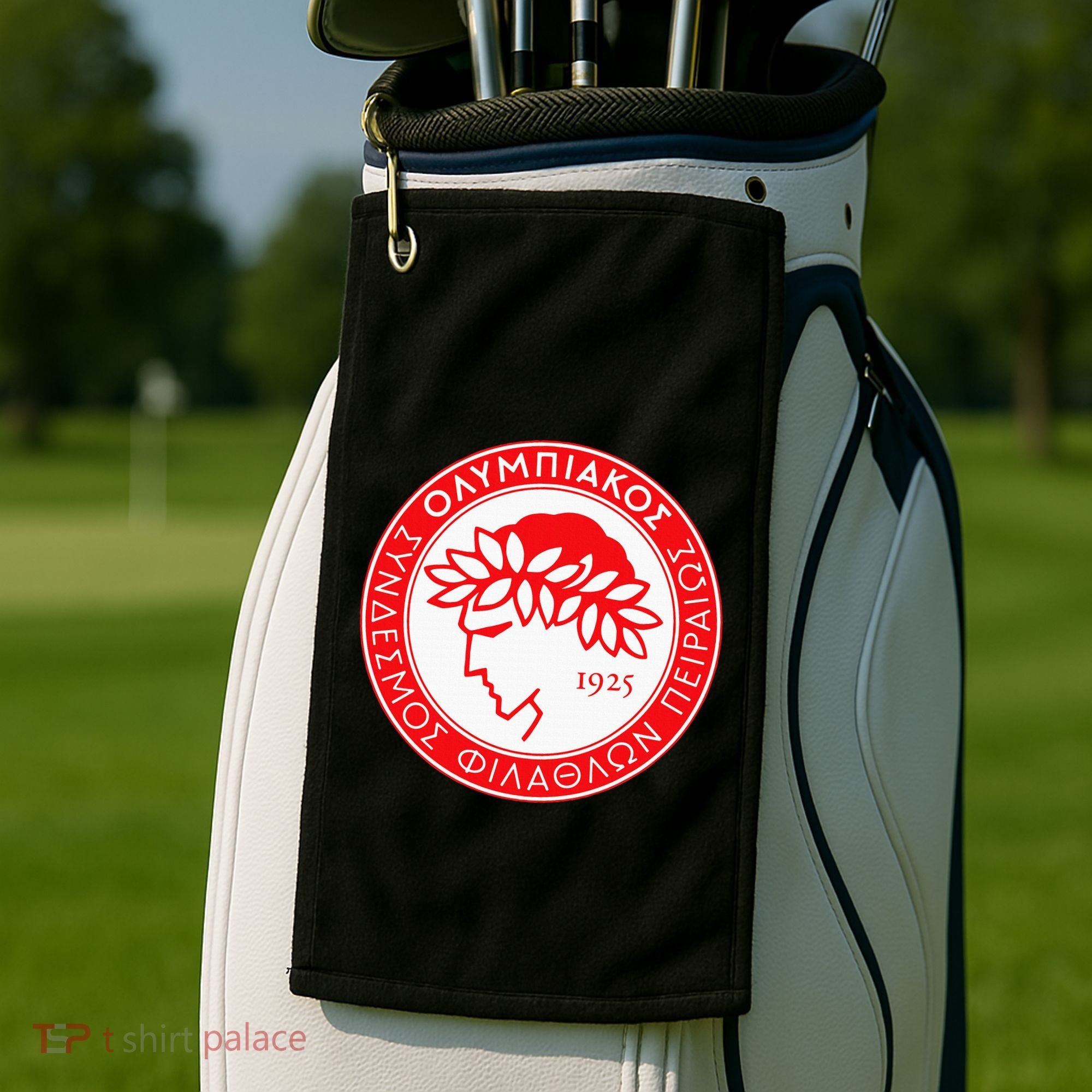 Olympiacos Club Supporter Fan Greece Greek Golf Towel