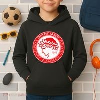 Olympiacos Club Supporter Fan Greece Greek Kids Hoodie thumb 2