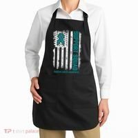 Ovarian Cancer Support Squad Ovarian Cancer Awareness Apron thumb 2
