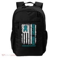 Ovarian Cancer Support Squad Ovarian Cancer Awareness Backpack thumb 0