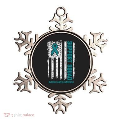 Ovarian Cancer Support Squad Ovarian Cancer Awareness Ornament