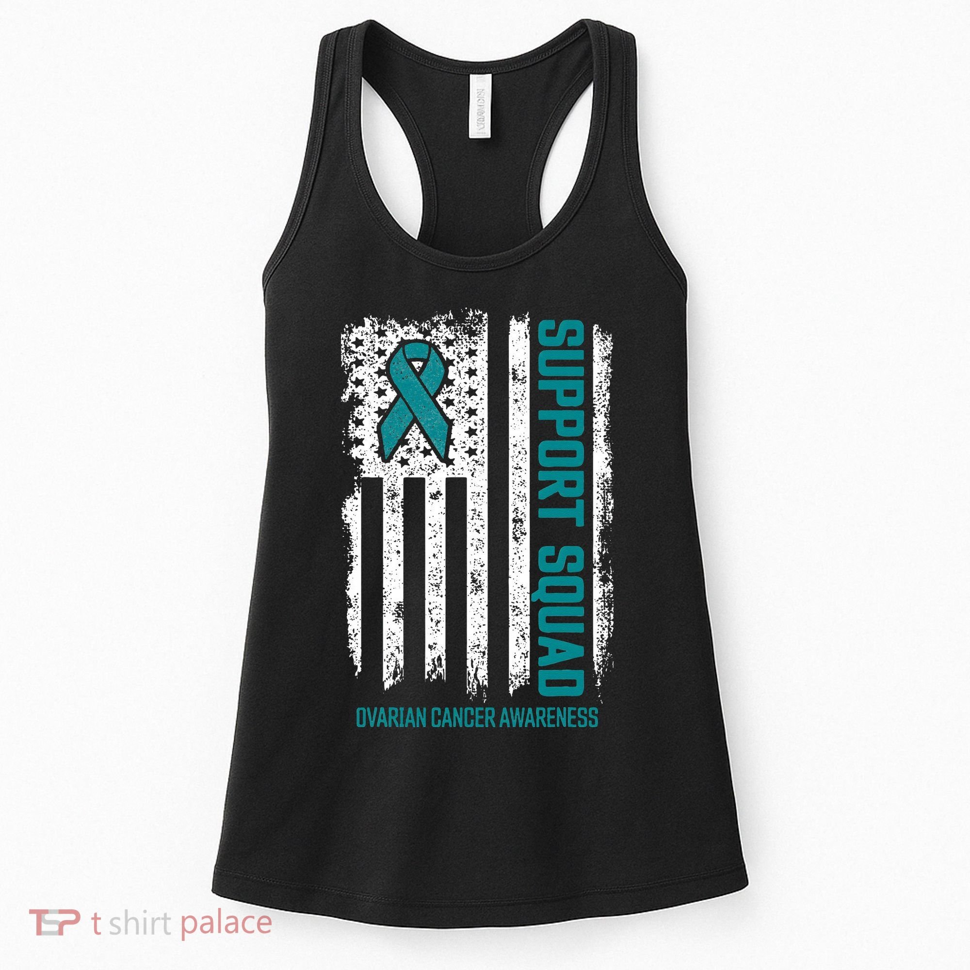 Ovarian Cancer Support Squad Ovarian Cancer Awareness Women's Tank Top