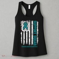 Ovarian Cancer Support Squad Ovarian Cancer Awareness Women's Tank Top thumb 3