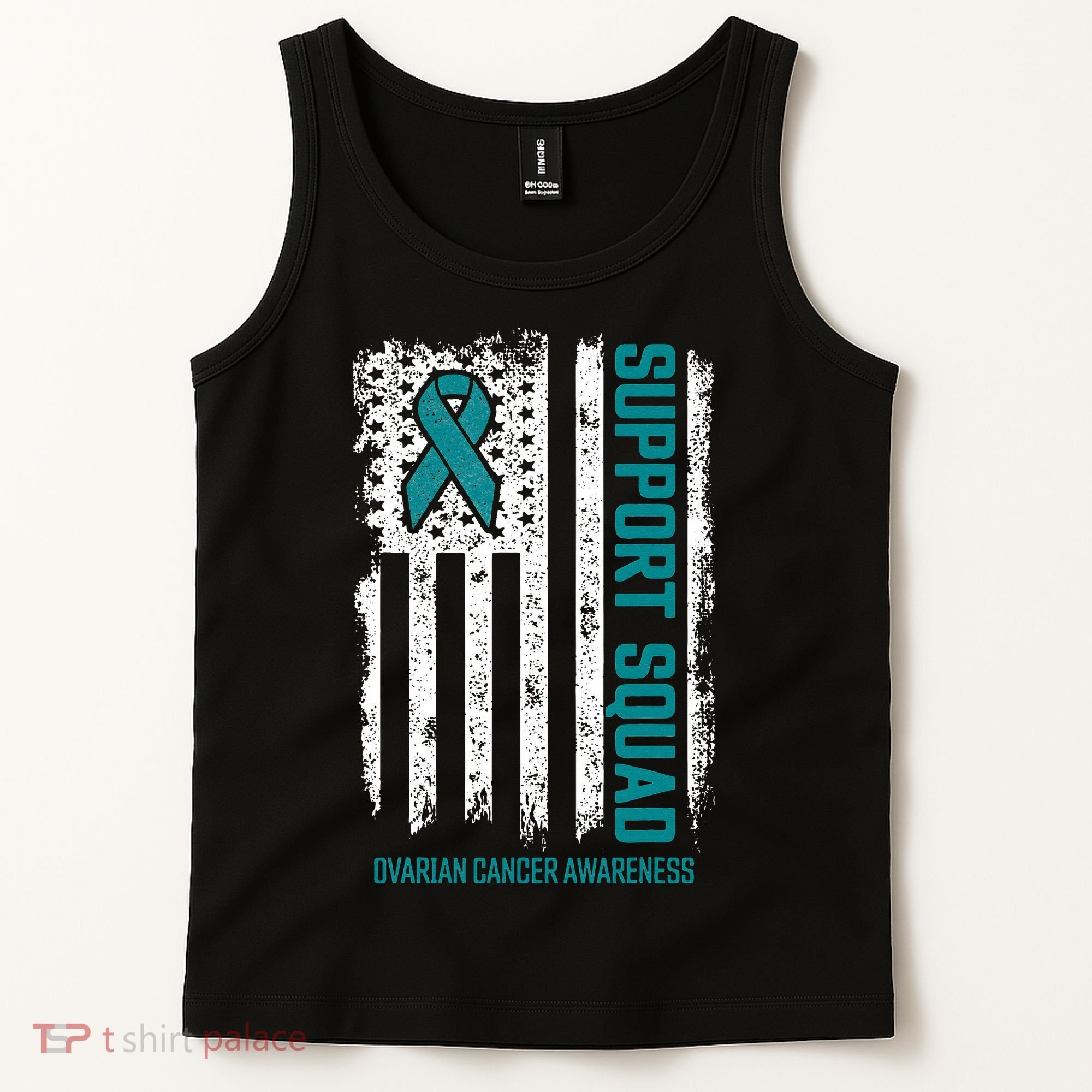 Ovarian Cancer Support Squad Ovarian Cancer Awareness Tank Top