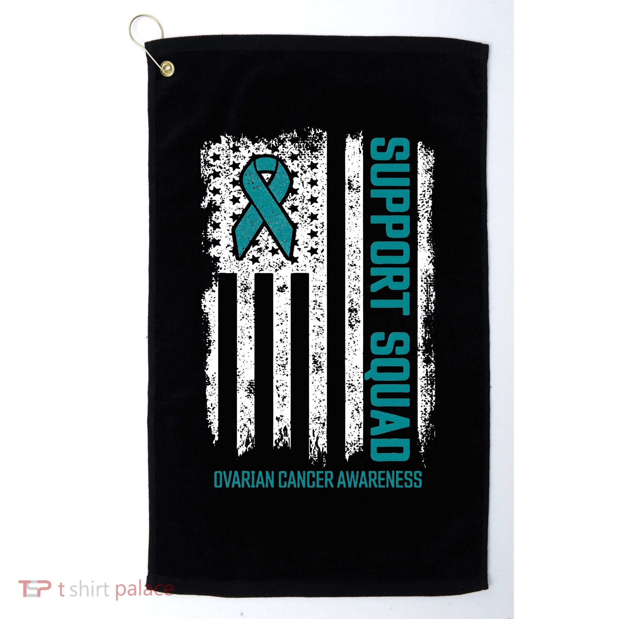 Ovarian Cancer Support Squad Ovarian Cancer Awareness Golf Towel
