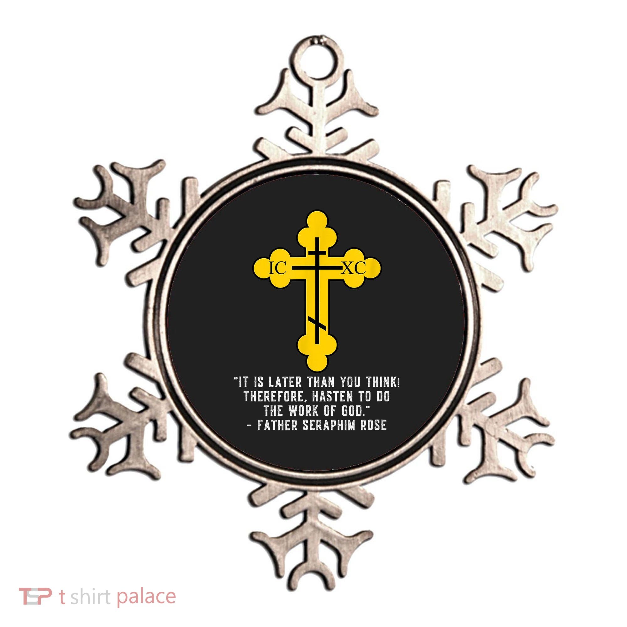 Orthodox Christian Seraphim Rose Ornament