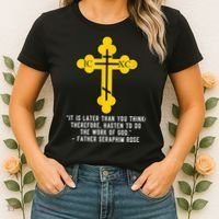 Orthodox Christian Seraphim Rose Women's T-Shirt thumb 2