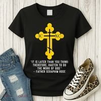 Orthodox Christian Seraphim Rose Women's T-Shirt thumb 3