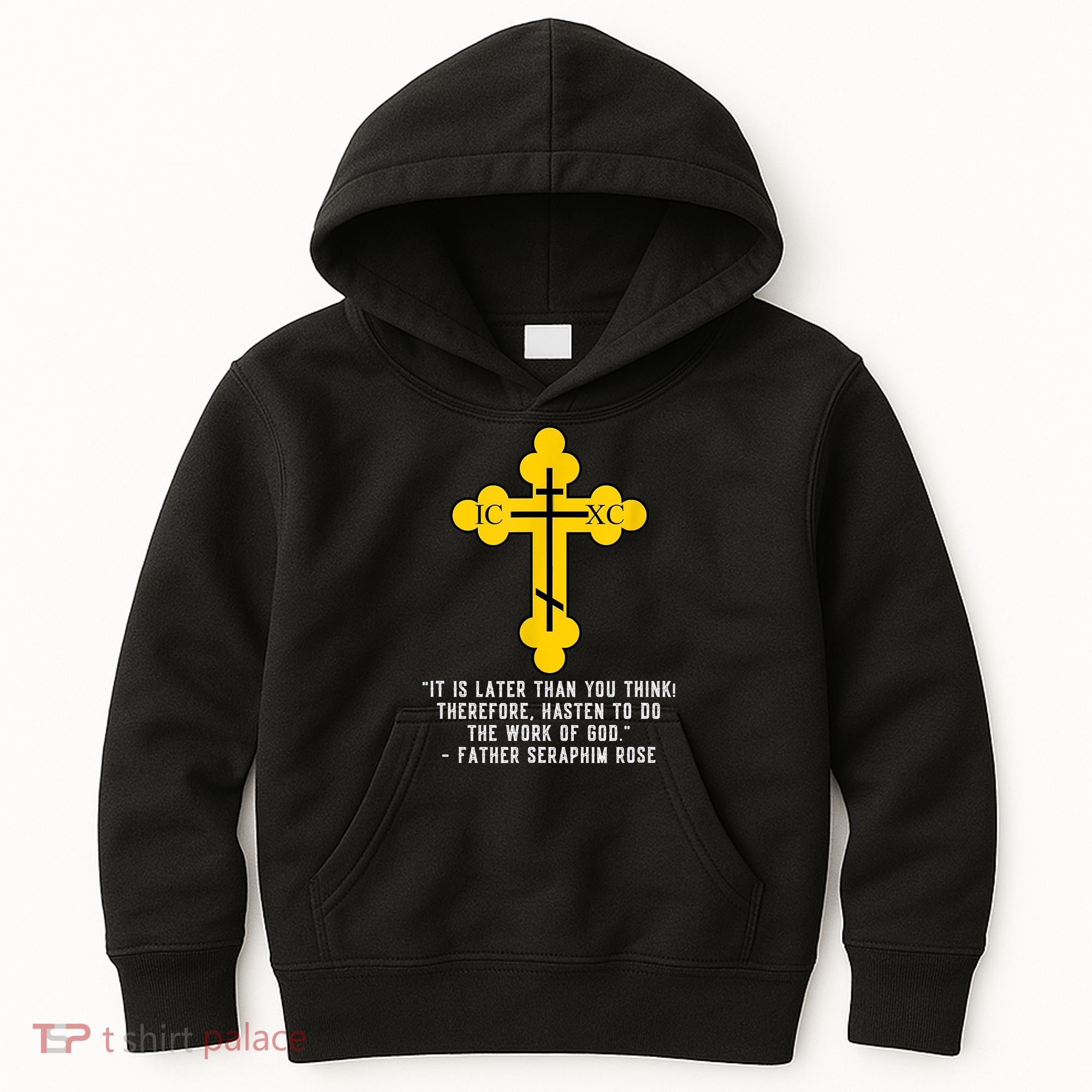 Orthodox Christian Seraphim Rose Kids Hoodie
