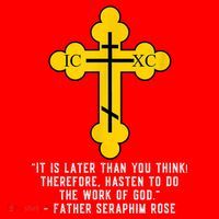 Orthodox Christian Seraphim Rose Santa Hat thumb 1