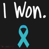 Ovarian Cancer Survivor I Won Ovarian Cancer Awareness Women's Tank Top thumb 5