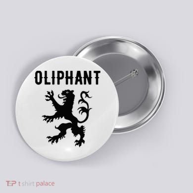 Oliphant Clan Scottish Family Name Scotland Heraldry Button
