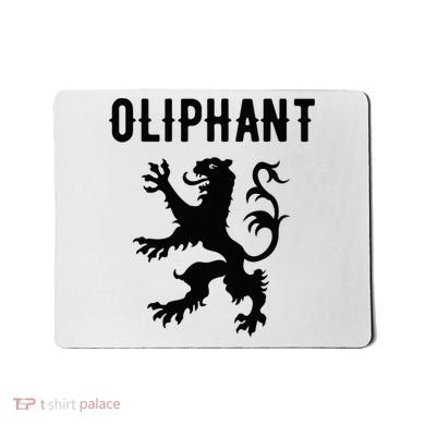 Oliphant Clan Scottish Family Name Scotland Heraldry Mousepad