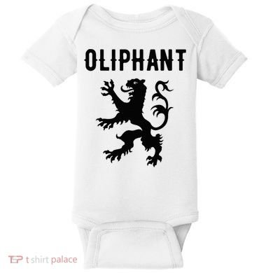 Oliphant Clan Scottish Family Name Scotland Heraldry Baby Bodysuit