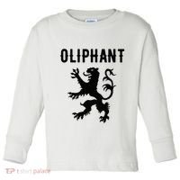 Oliphant Clan Scottish Family Name Scotland Heraldry Toddler Long Sleeve Shirt thumb 0