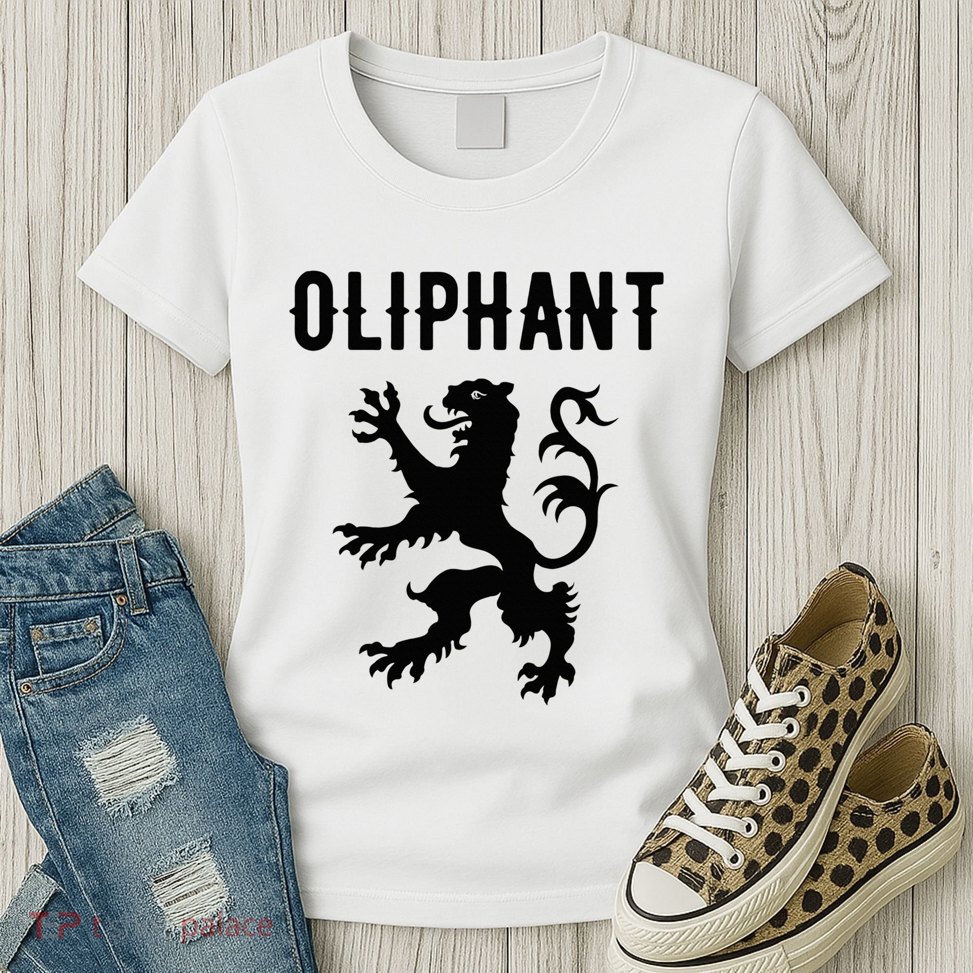 Oliphant Clan Scottish Family Name Scotland Heraldry Women's T-Shirt