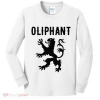 Oliphant Clan Scottish Family Name Scotland Heraldry Kids Long Sleeve Shirt thumb 0